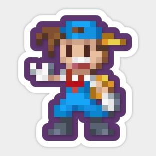 Pete low-res pixelart Sticker